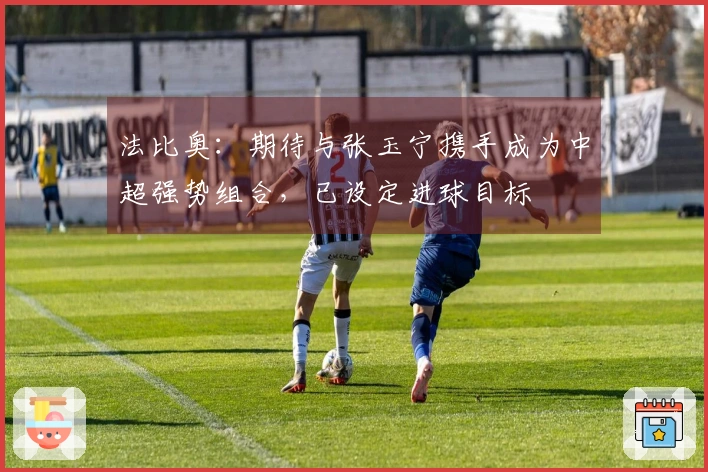 法比奥：期待与张玉宁携手成为中超强势组合，已设定进球目标